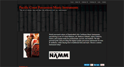 Desktop Screenshot of pacificcoastpercussion.com